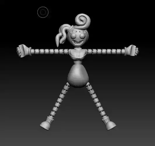 mommy long leg flexi 3D print model