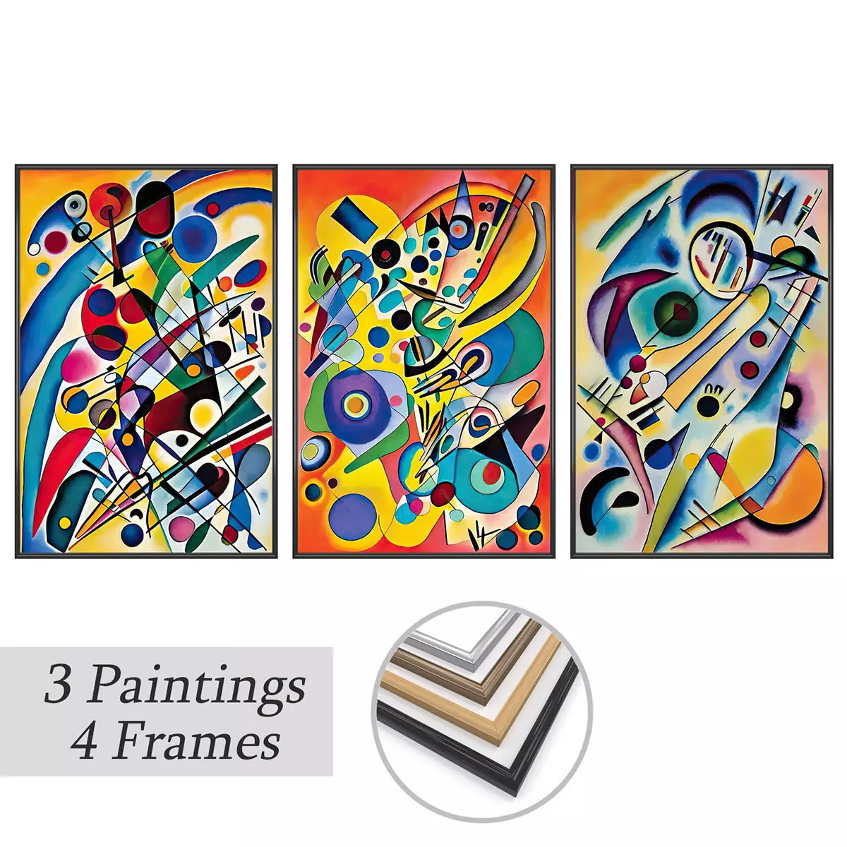 Wall Art Set 4149 3D model_0