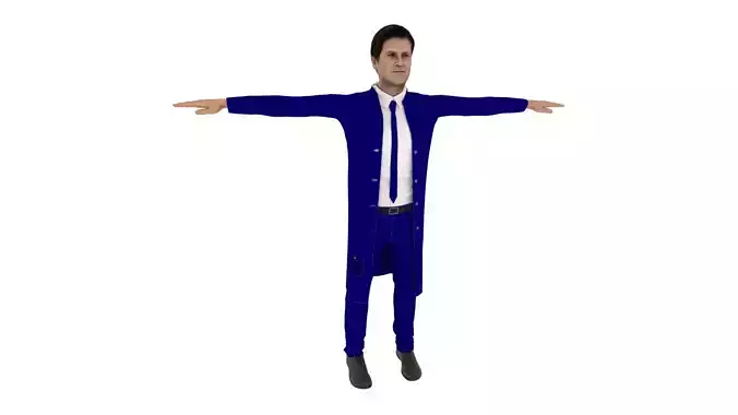 Realistic Character Man