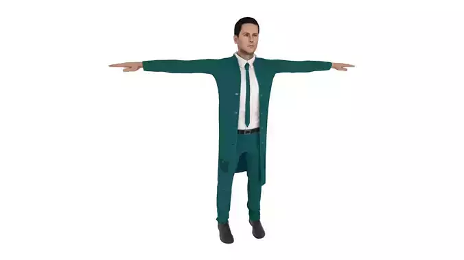 Realistic Character Man