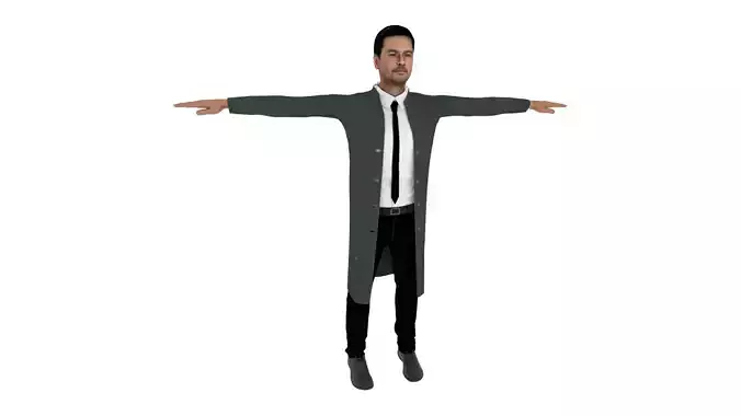 Realistic Character Man