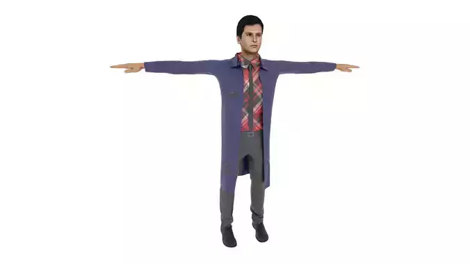 Realistic Character Man