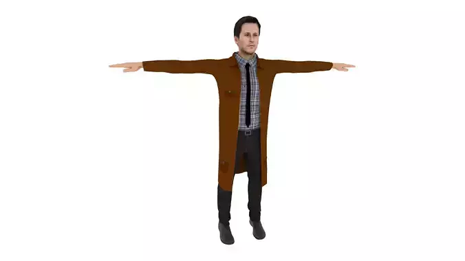 Realistic Character Man