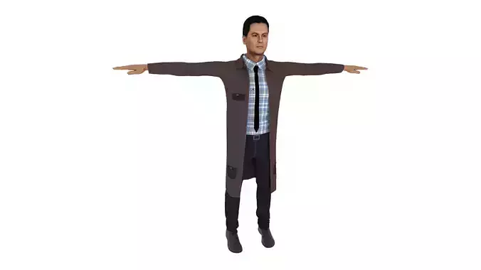 Realistic Character Man