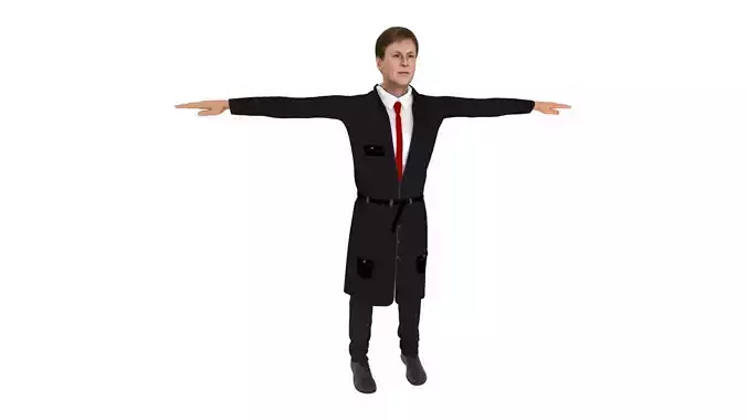 Realistic Character Man