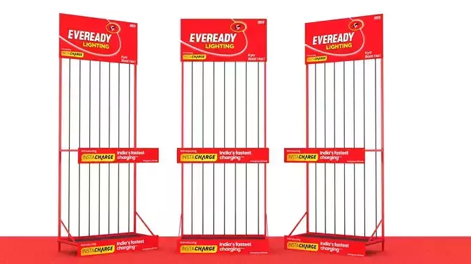 Eveready Floor Stand Unite  Low-poly 3D model
