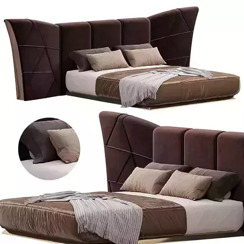 PLAZA BED by Visionnaire home