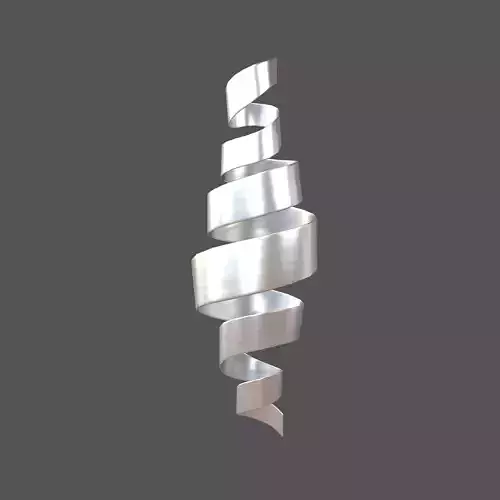 Spiral Ribbon Floating v1 004