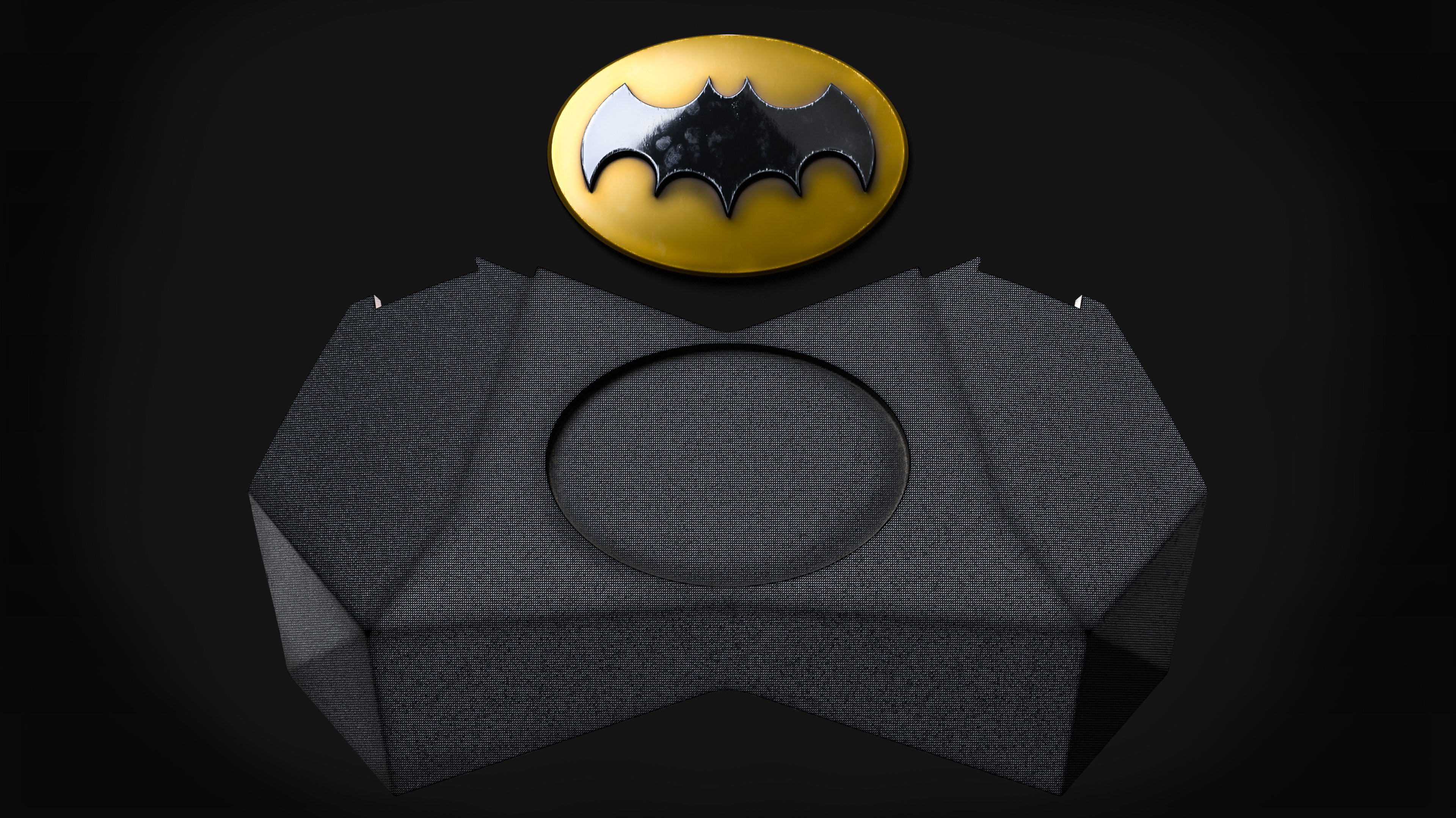 The Batman Adam West Hybrid Chest Armor for 3D Printing 3D print model_2