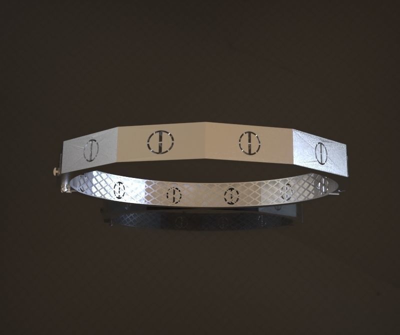 Bracelets 3D print model_2