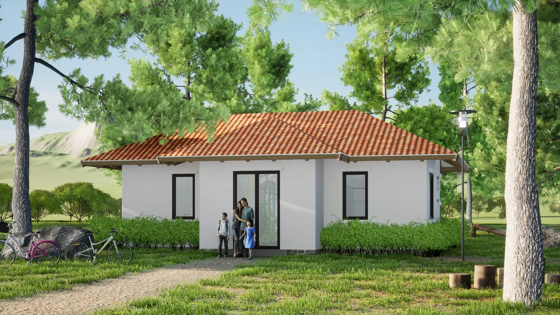 017Smallhouse1f77m2 Free 3D model