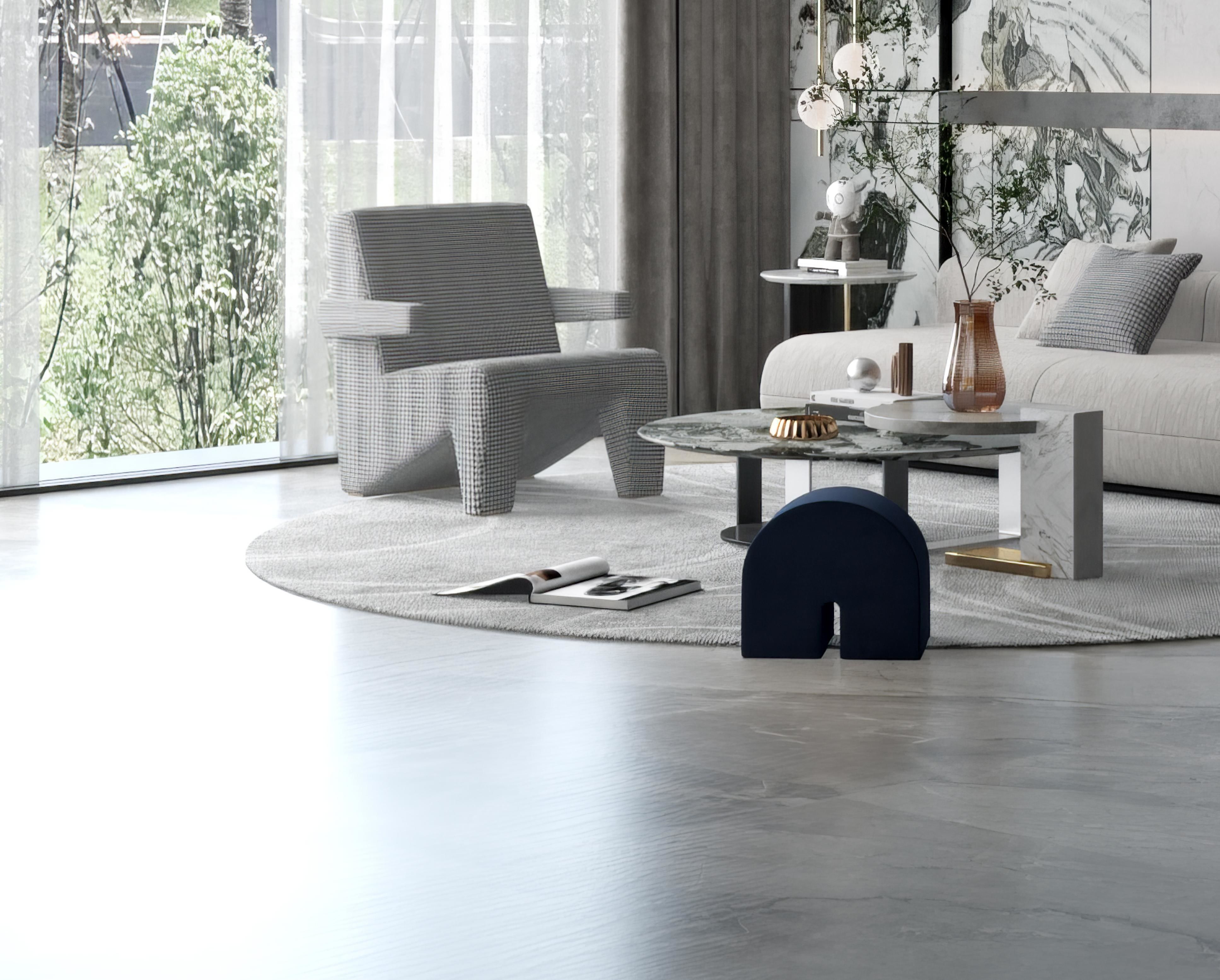 sofa living combination room table 3D model_3