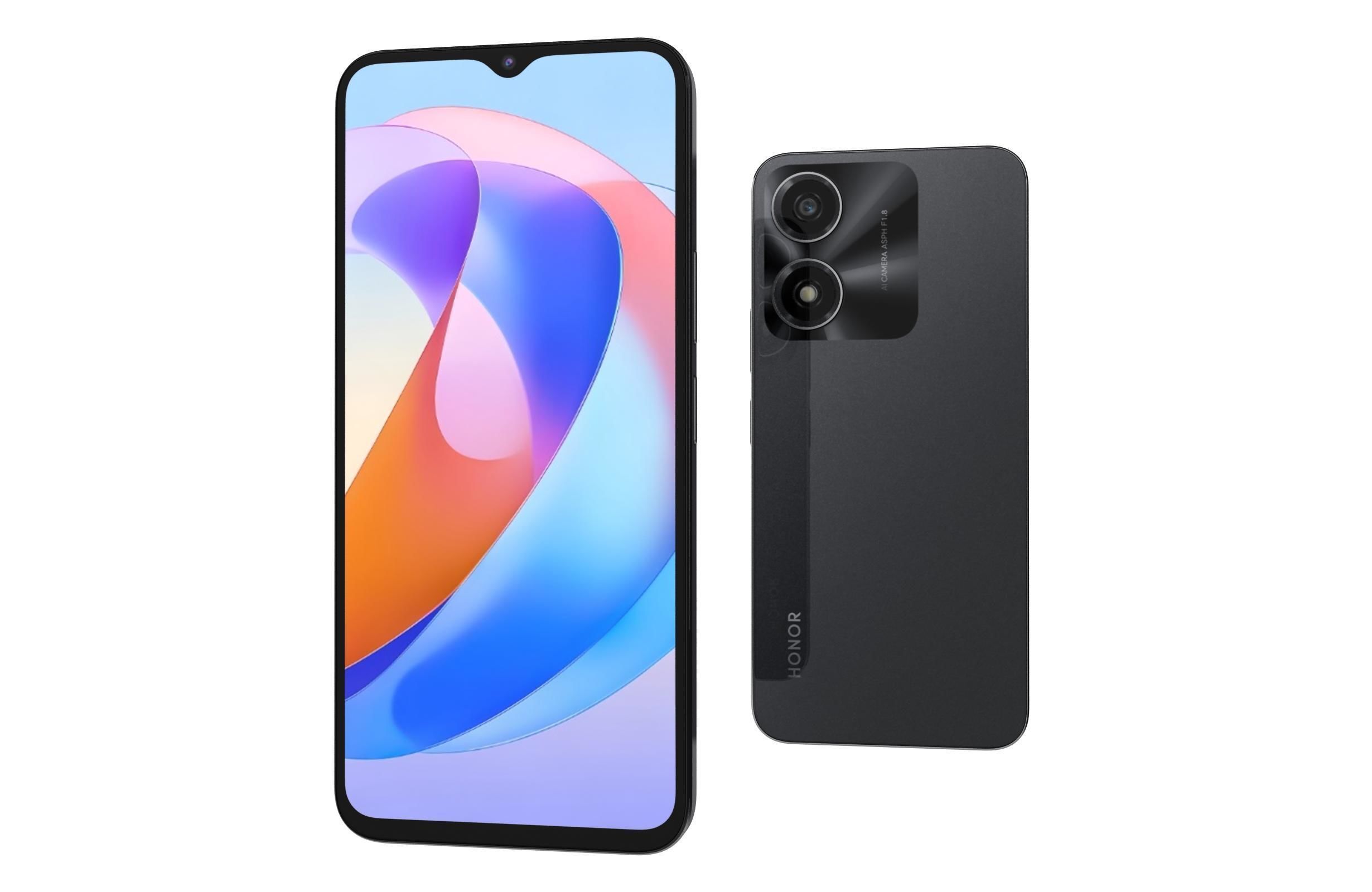 Honor Play 40C Black 3D model_7