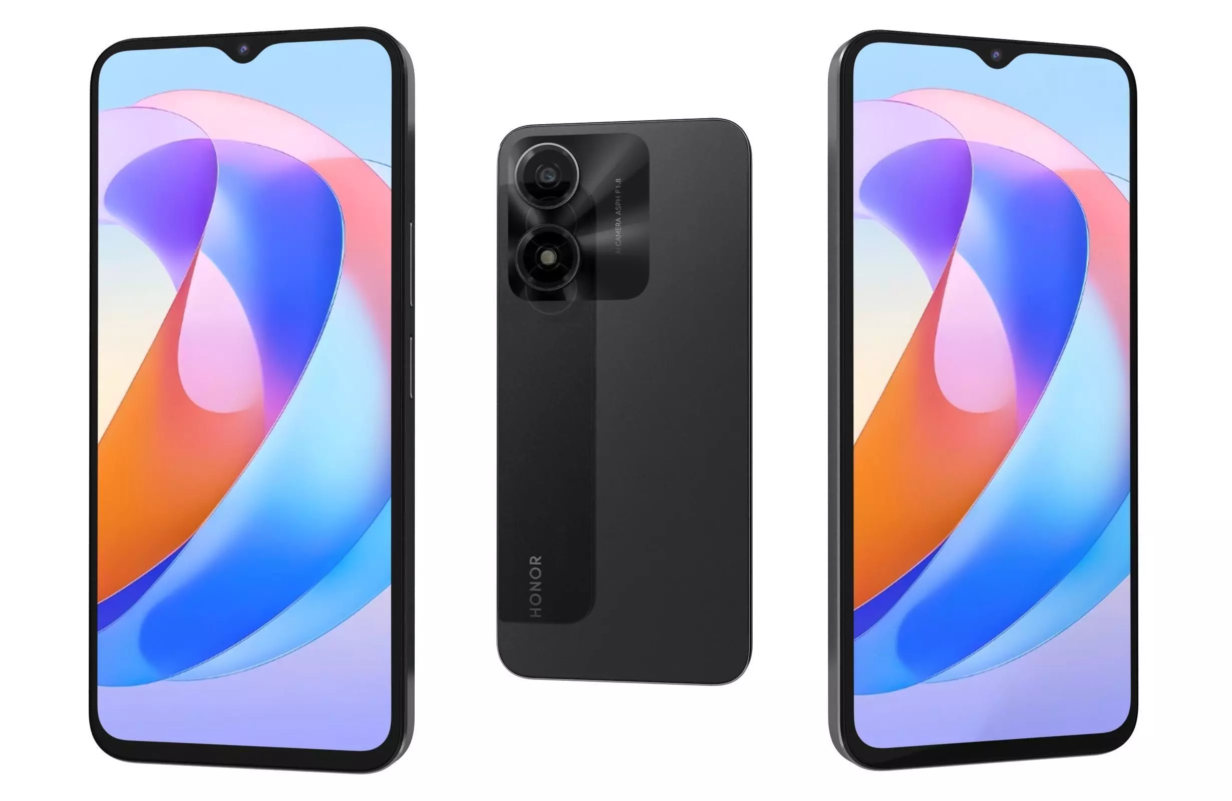 Honor Play 40C Black 3D model_0