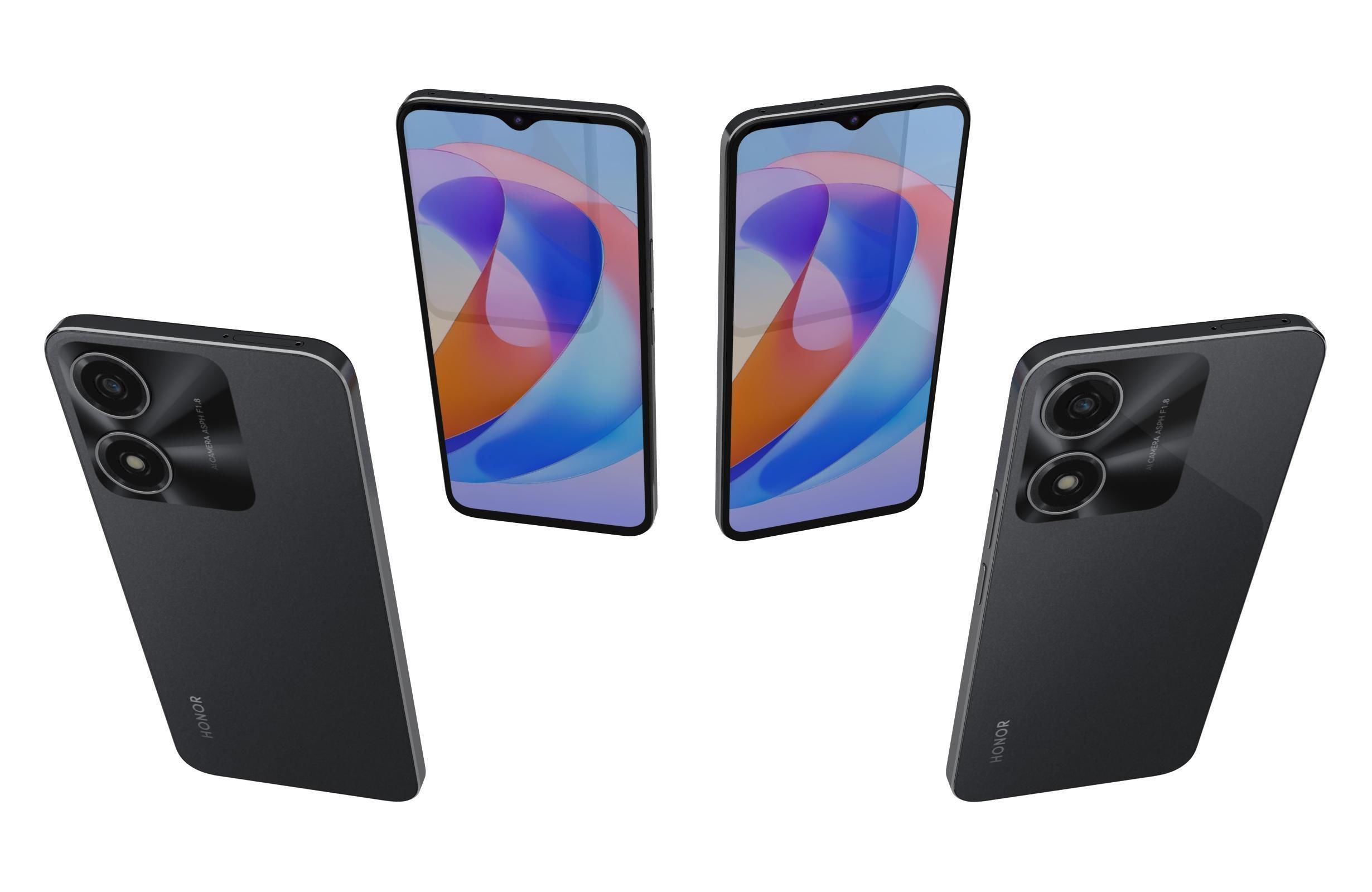 Honor Play 40C All Colors 3D model_36