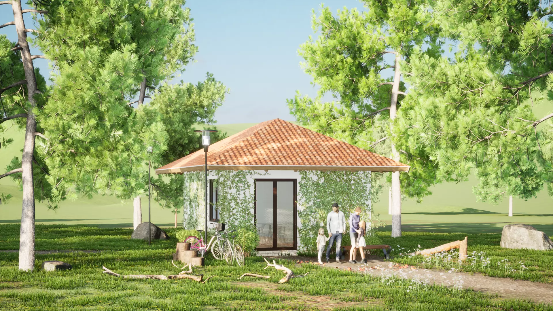 019Simplehouse Free 3D model