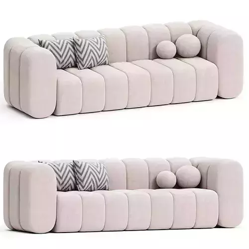 Bla Station Sweden sofa 3D model