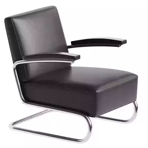 S 411 armchair By Thonet 3d model  3D model