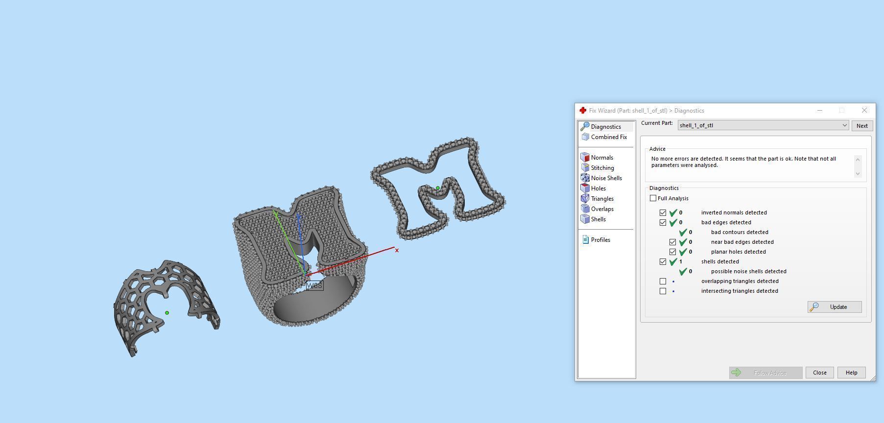 M full way round Ring 3D print model_5