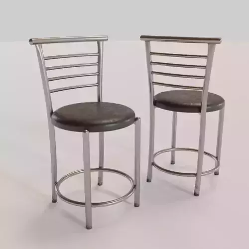 Stainless Steel Artificial Leather Chair