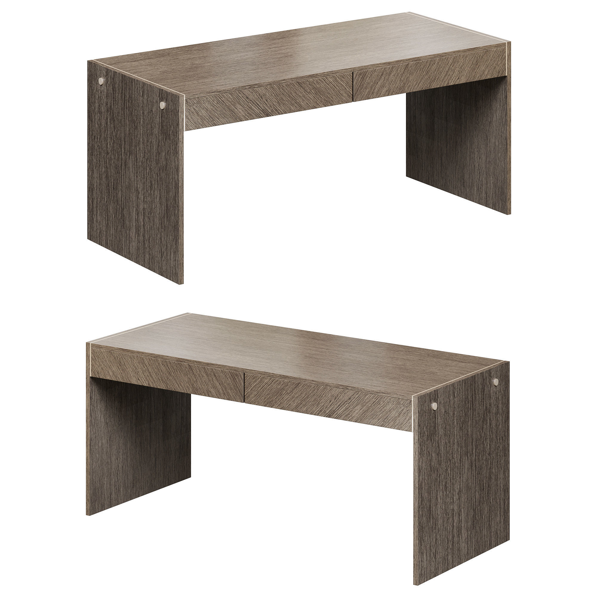 Bonham Desk Table  3D model_1
