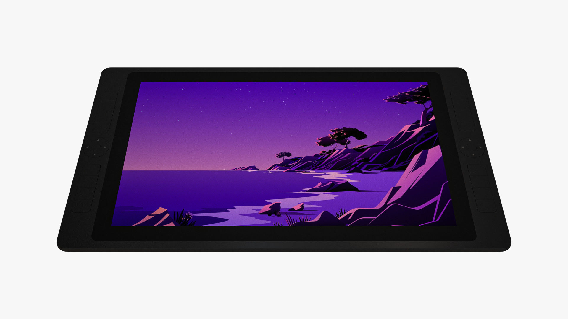 Drawing Tablet Set 3D model_22