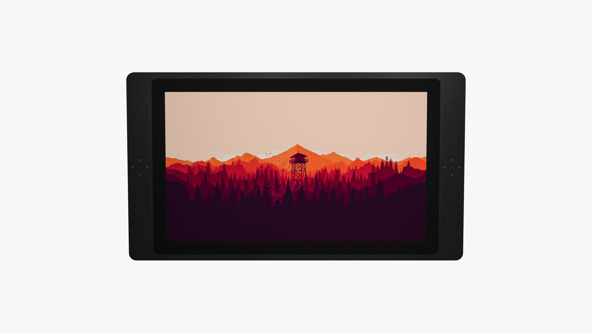 Drawing Tablet Set 3D model_17