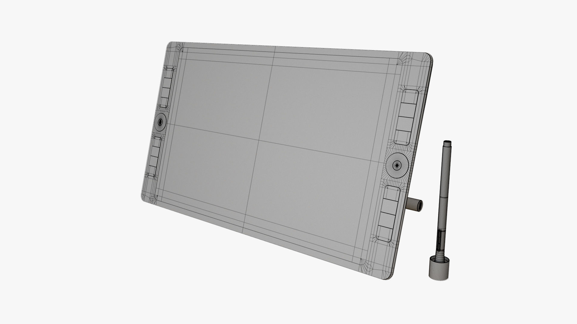 Drawing Tablet Set 3D model_8