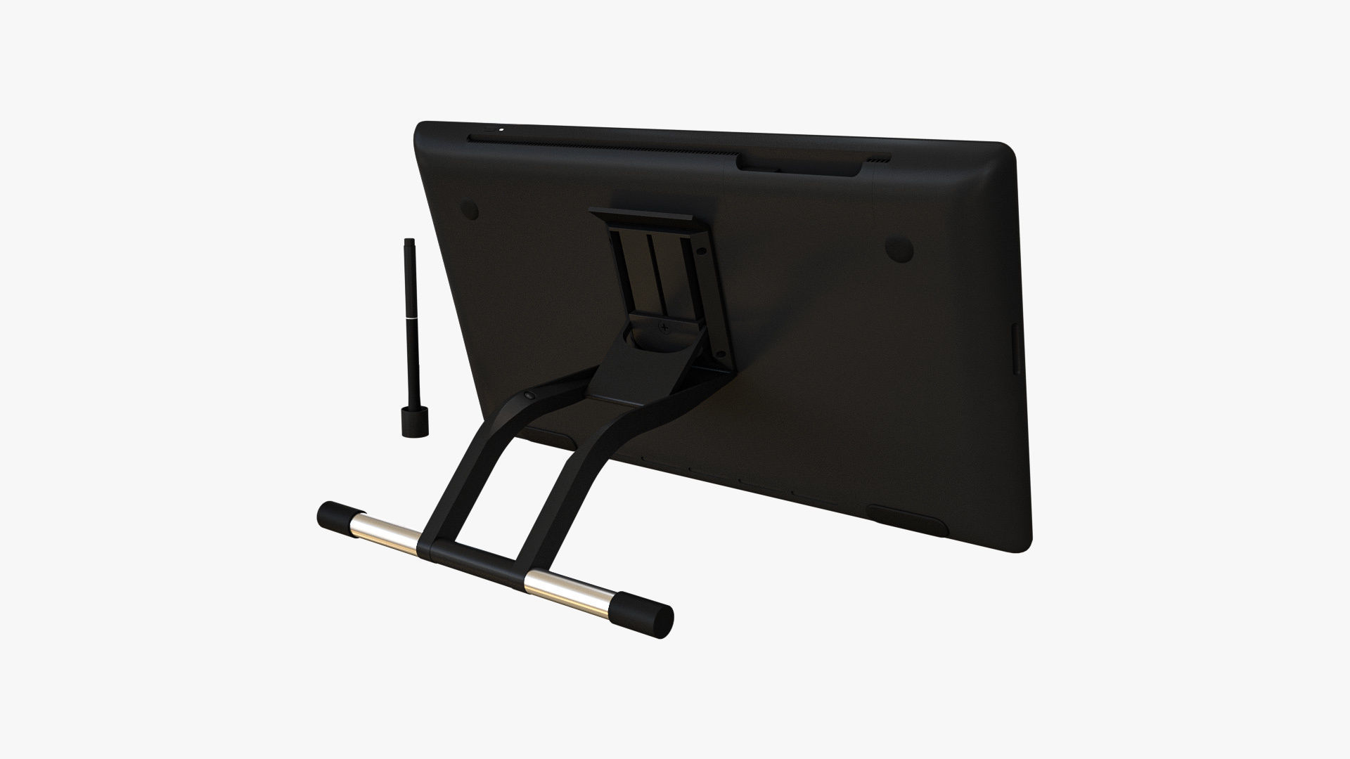 Drawing Tablet Set 3D model_1