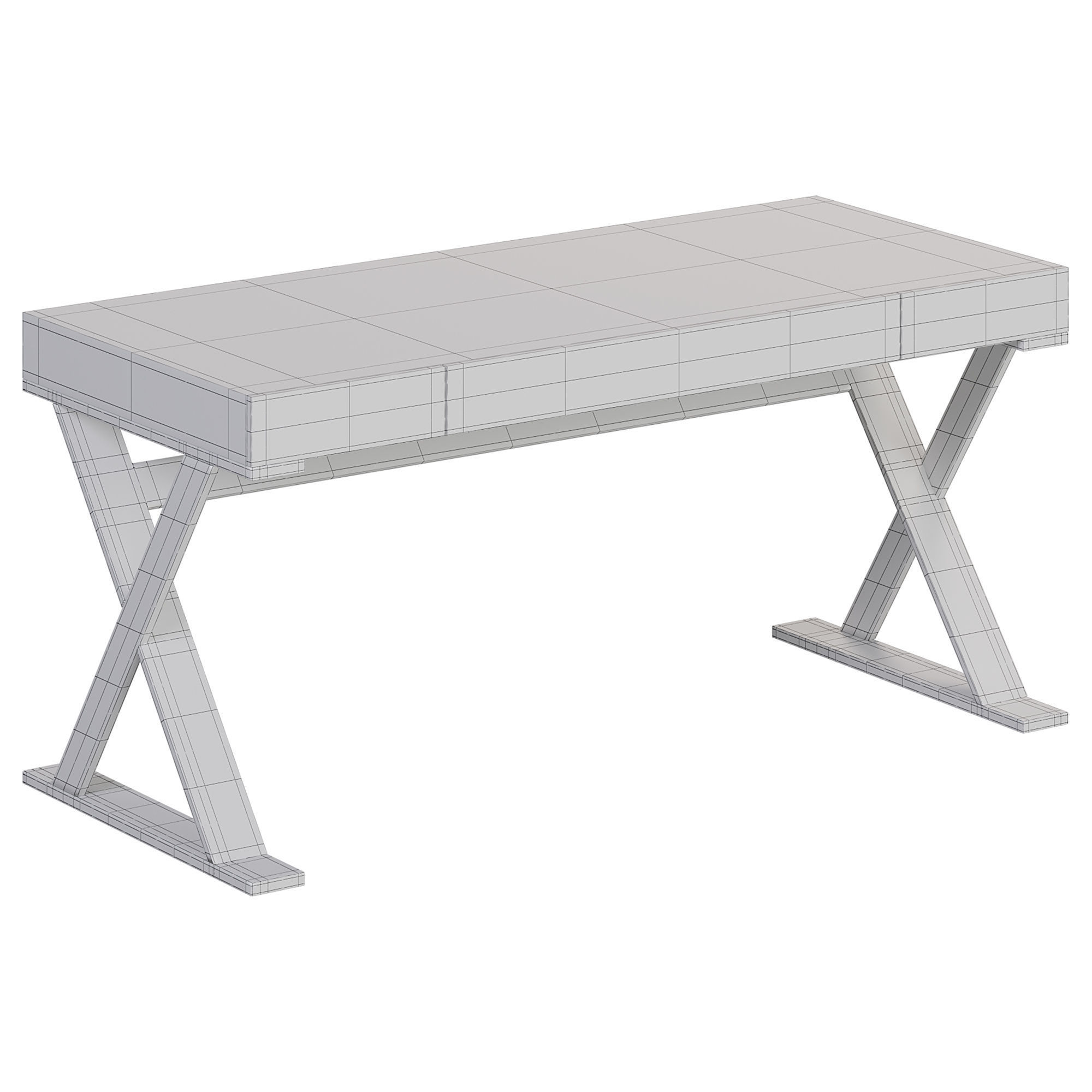 IVY DESK table  3D model_3