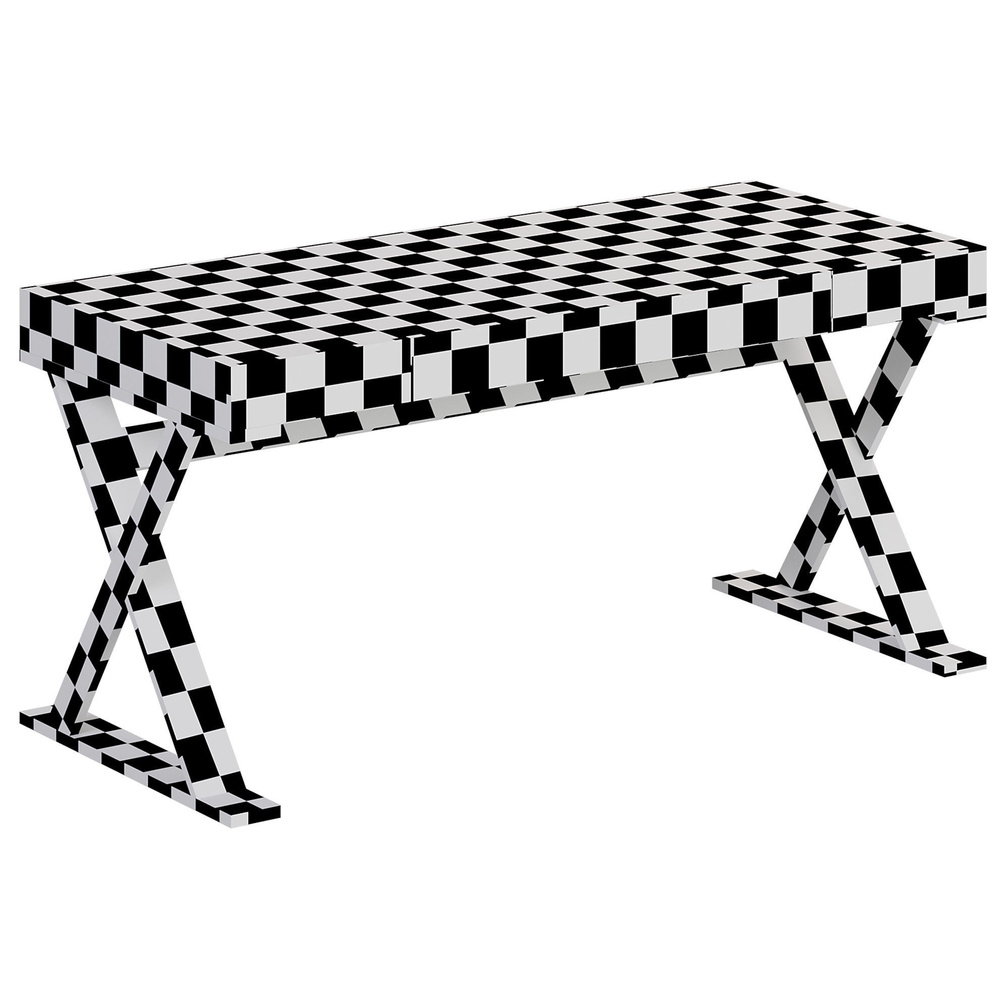 IVY DESK table  3D model_4