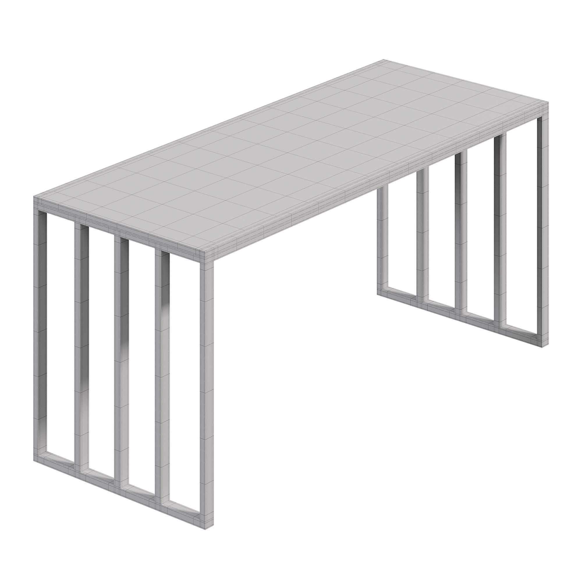 KAMPALA DESK table  3D model_4