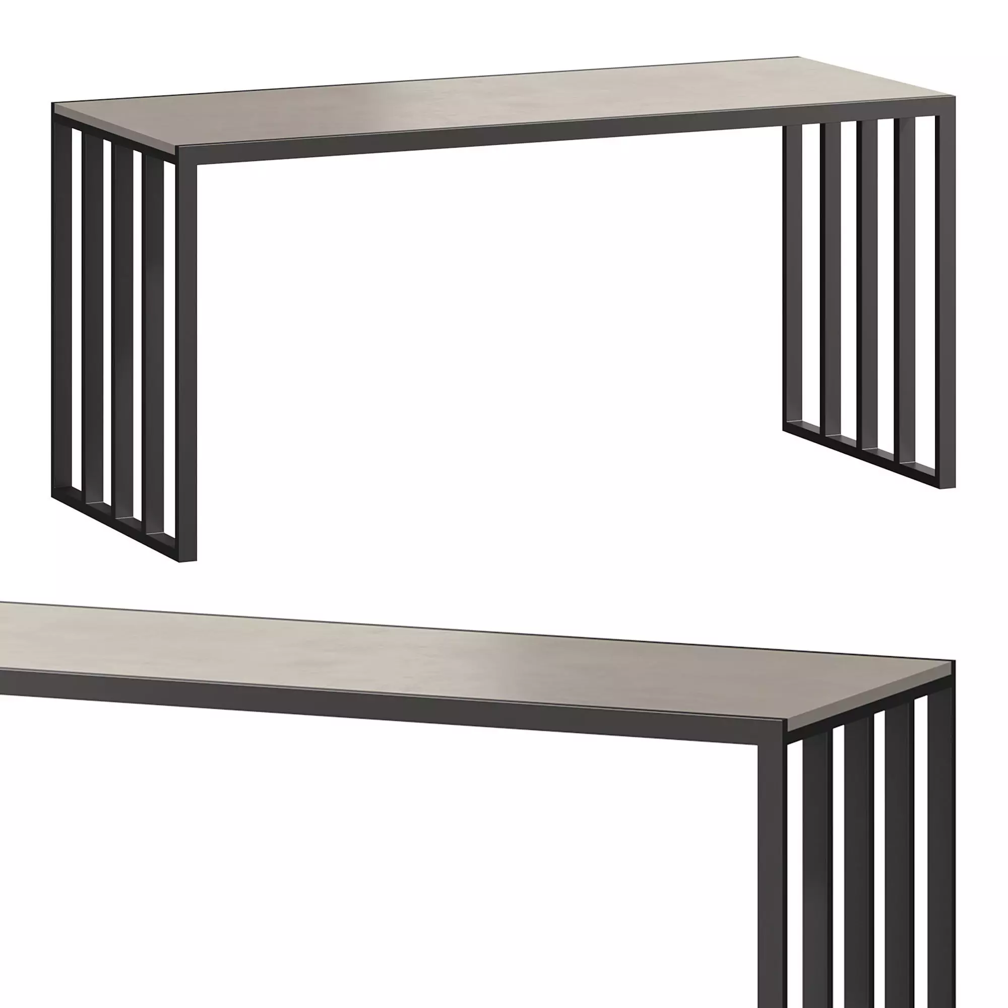 KAMPALA DESK table  3D model_0