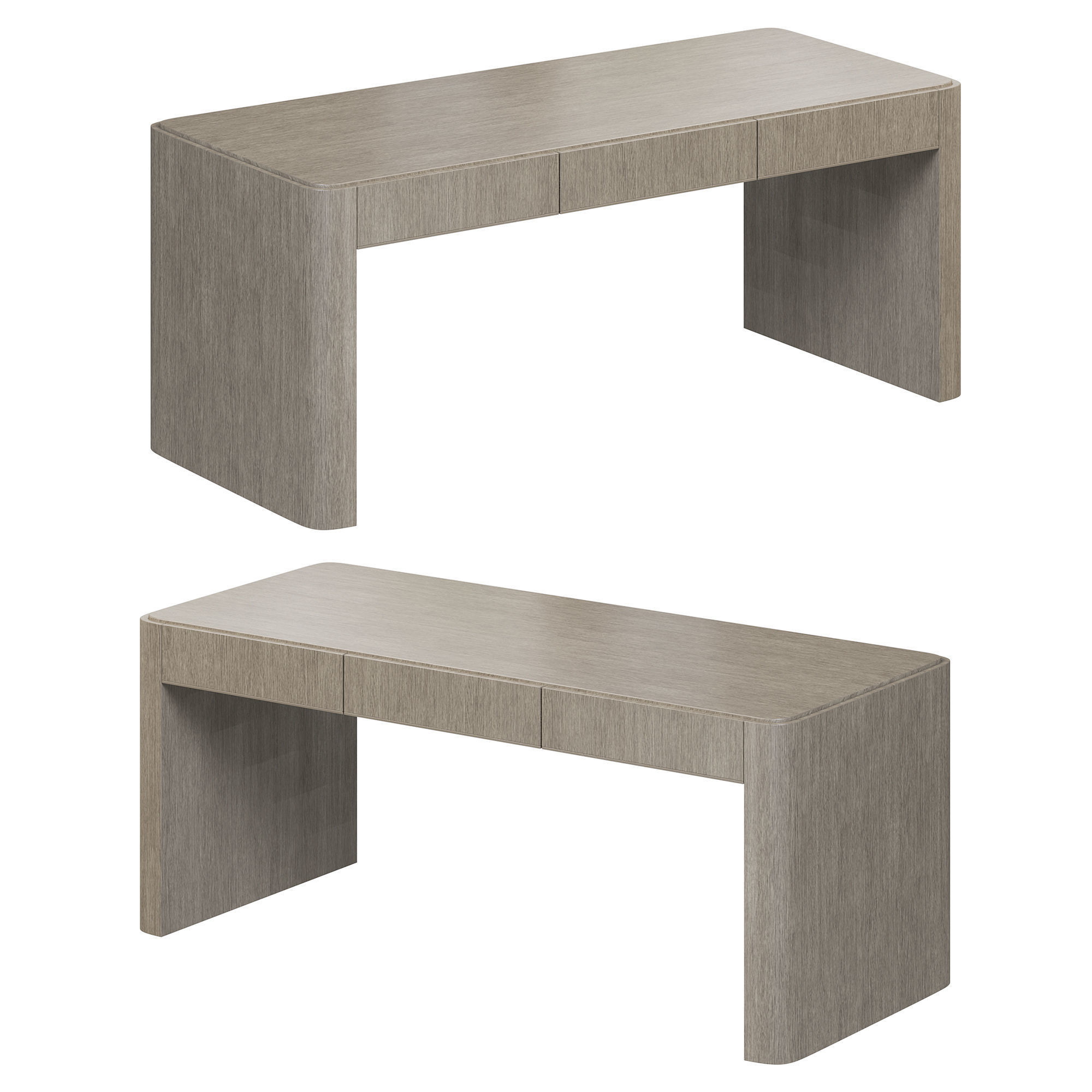 Larson desk table  3D model_1