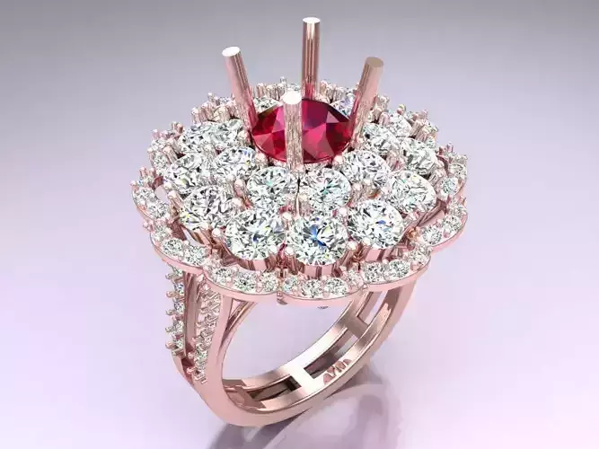 Diamond Ring - Womens Rings - N3840