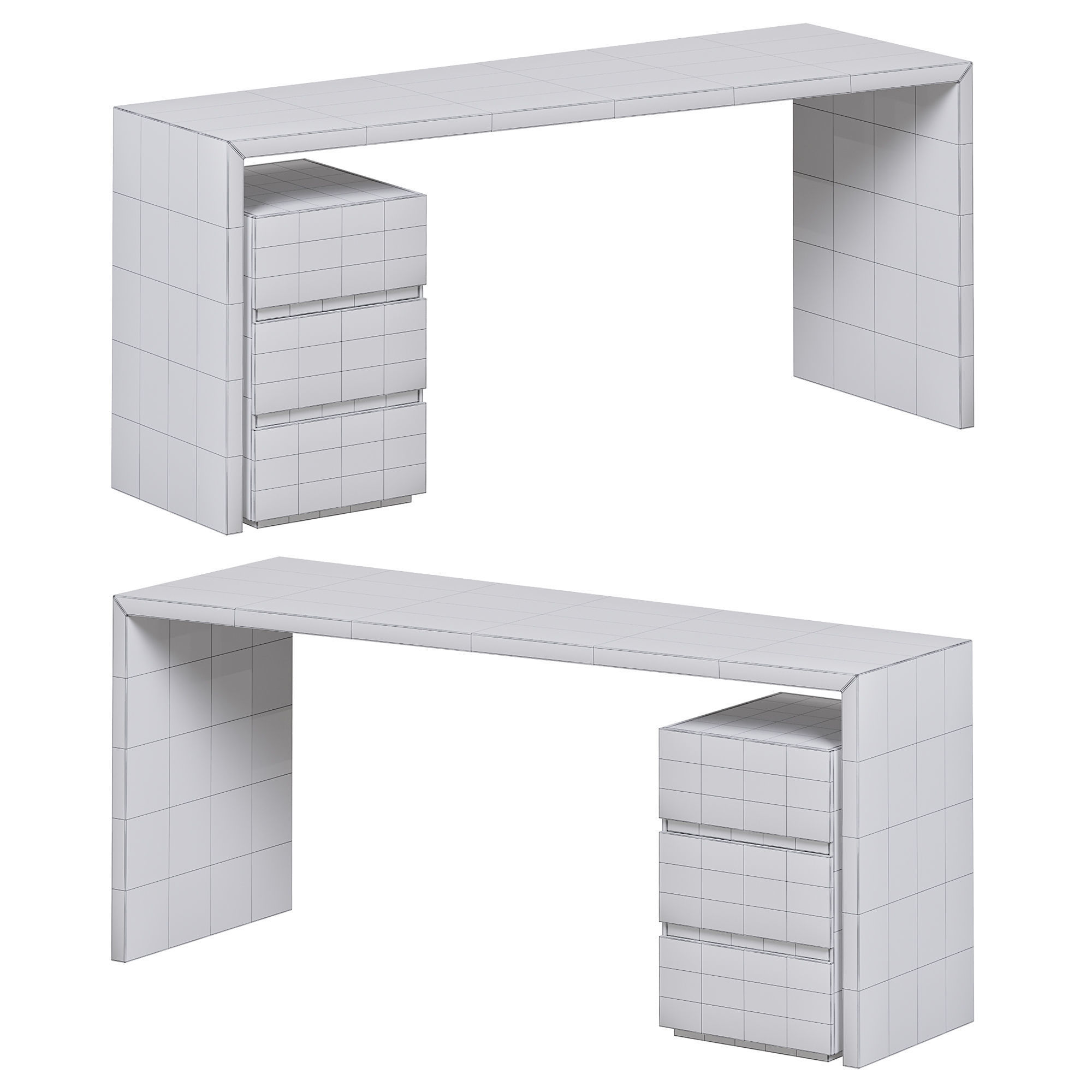 Miami deskk by Laskasas 3D model_3