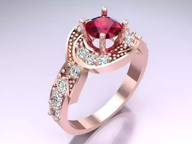 Diamond Ring - Womens Rings - N3785