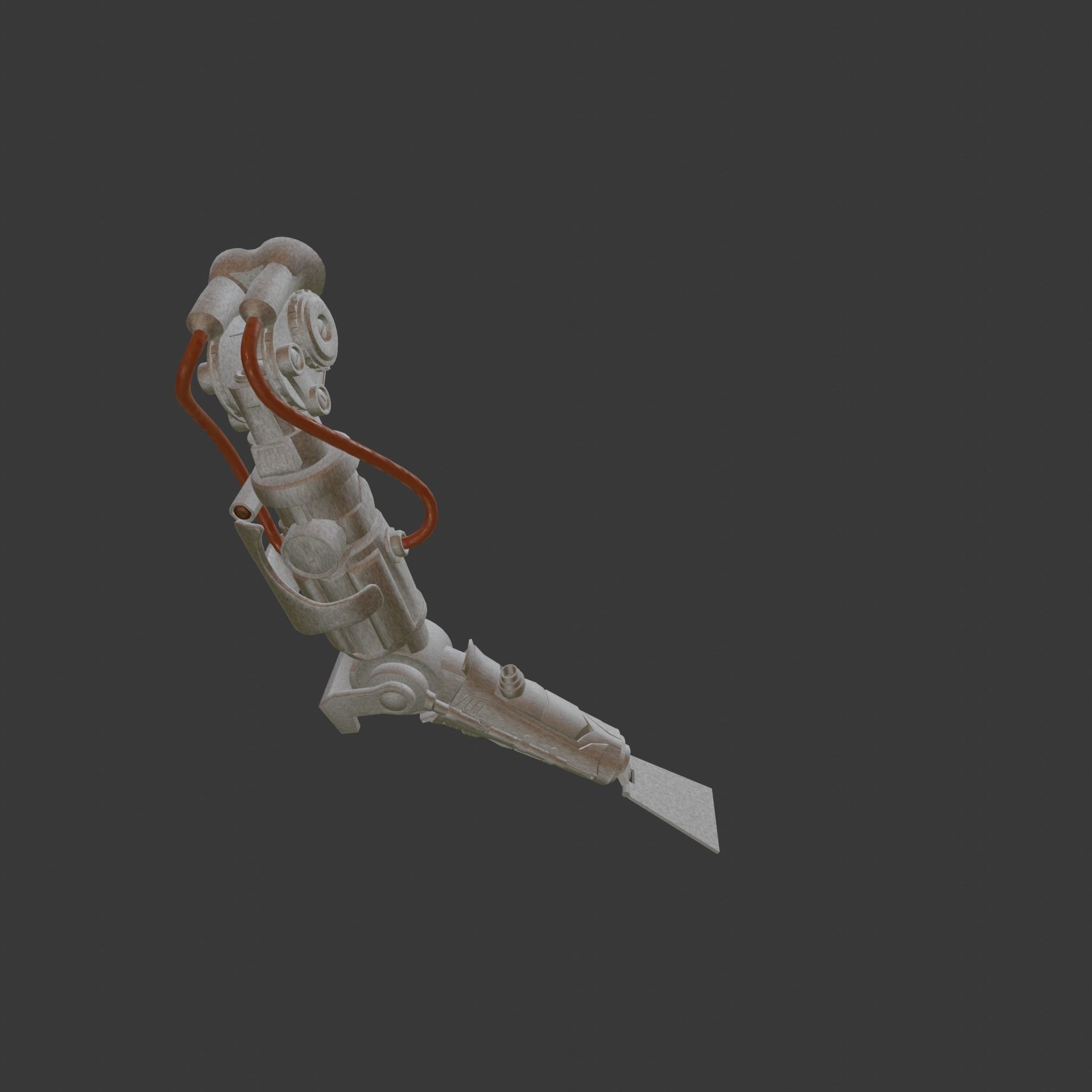 mecha arm Free 3D model_6