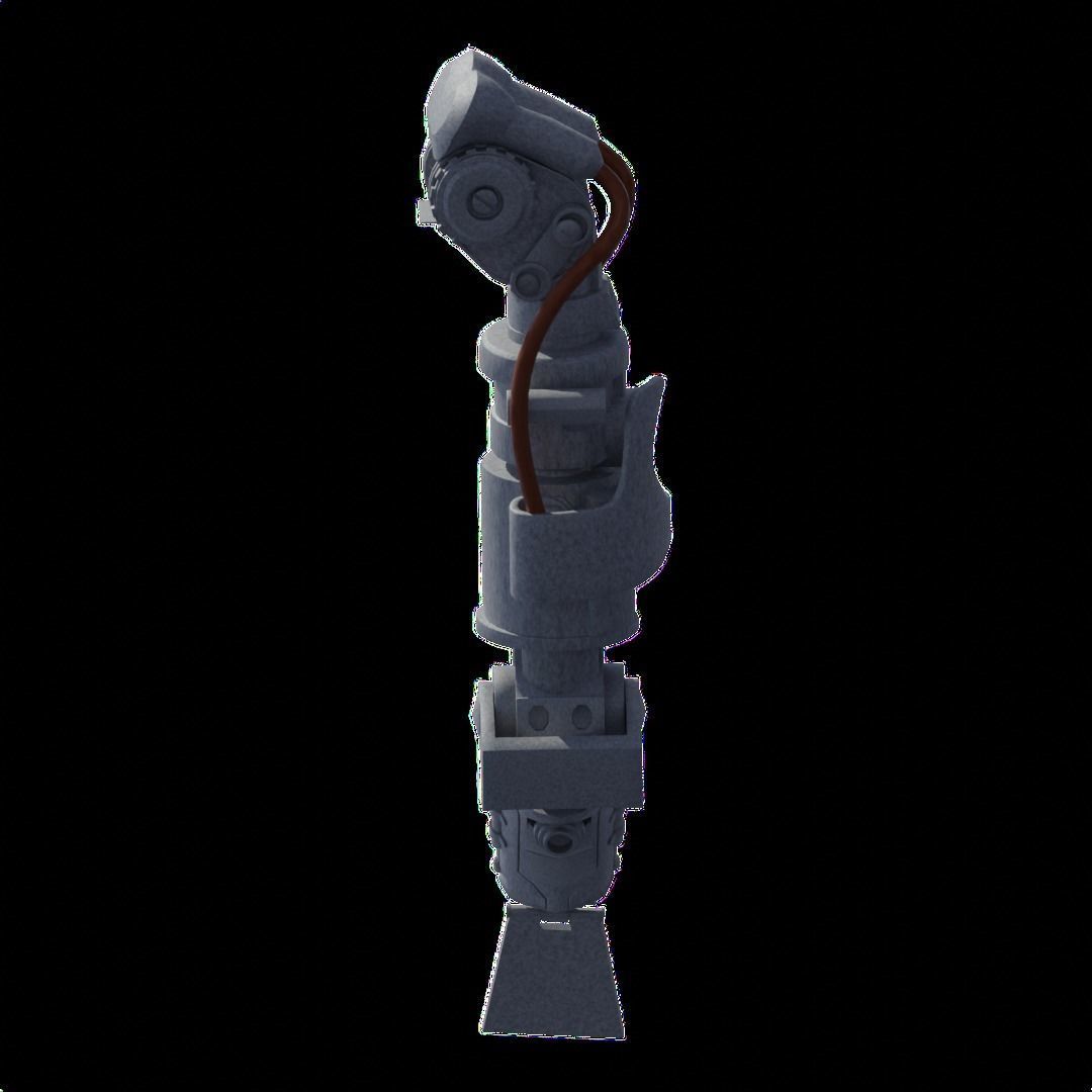 mecha arm Free 3D model_15
