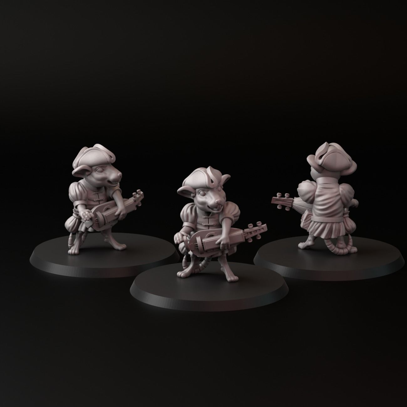 Mice Men 3D print model_5
