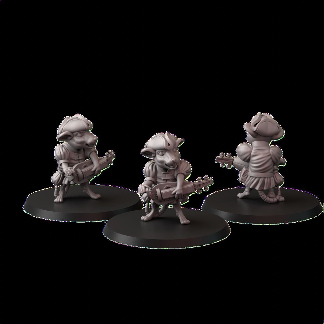 Mice Men 3D print model_3