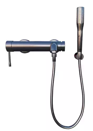 Grohe Product-Shower-Essence New OHM bath exp plus show set Low-poly 3D model
