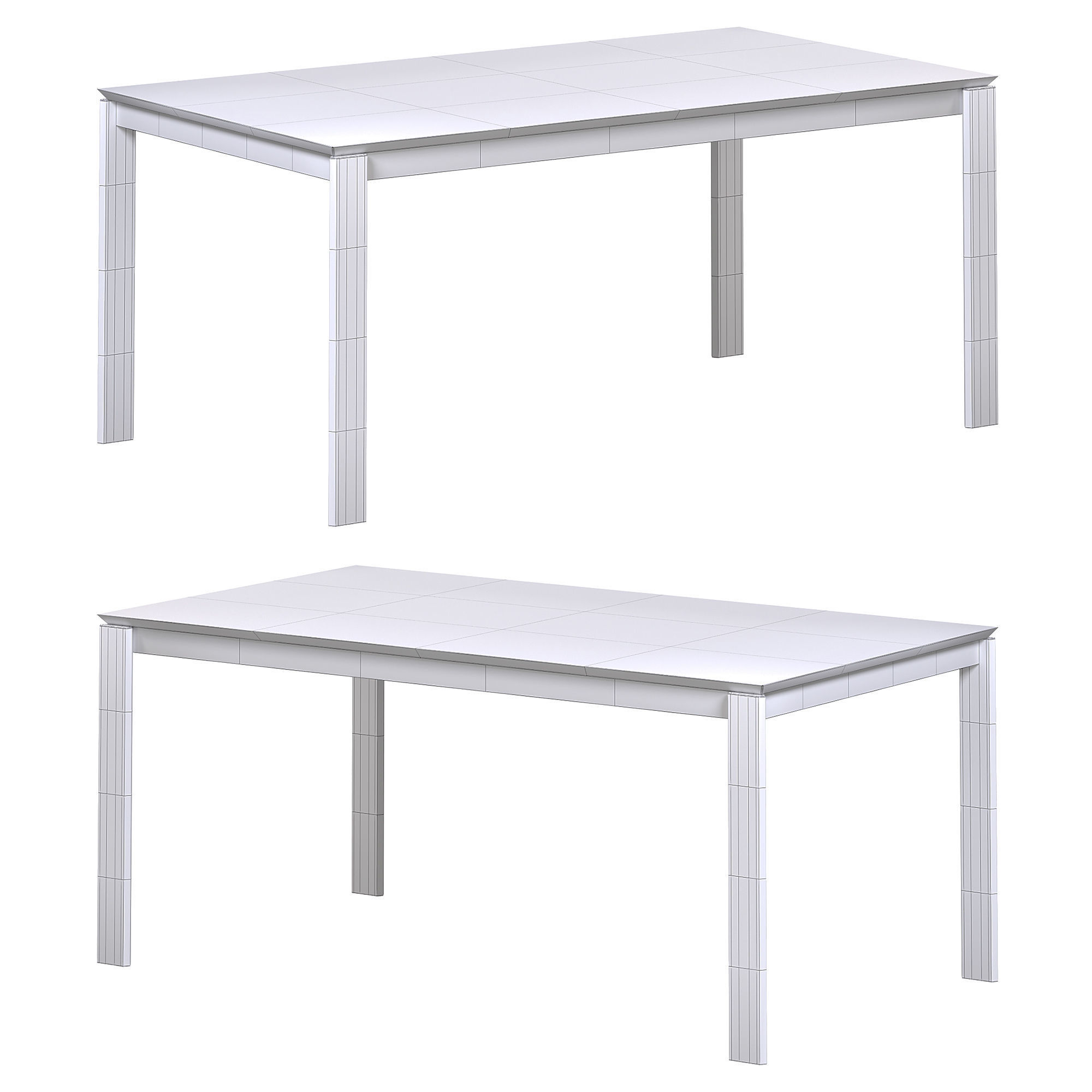 Baiona dining table 3D model_3