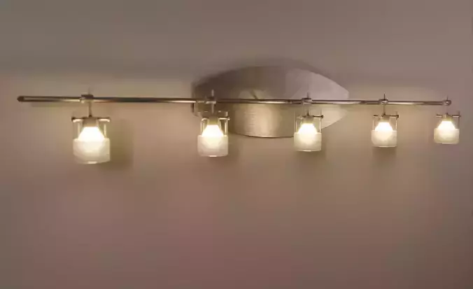 Wall Lighting Fixture With Multiple Lights