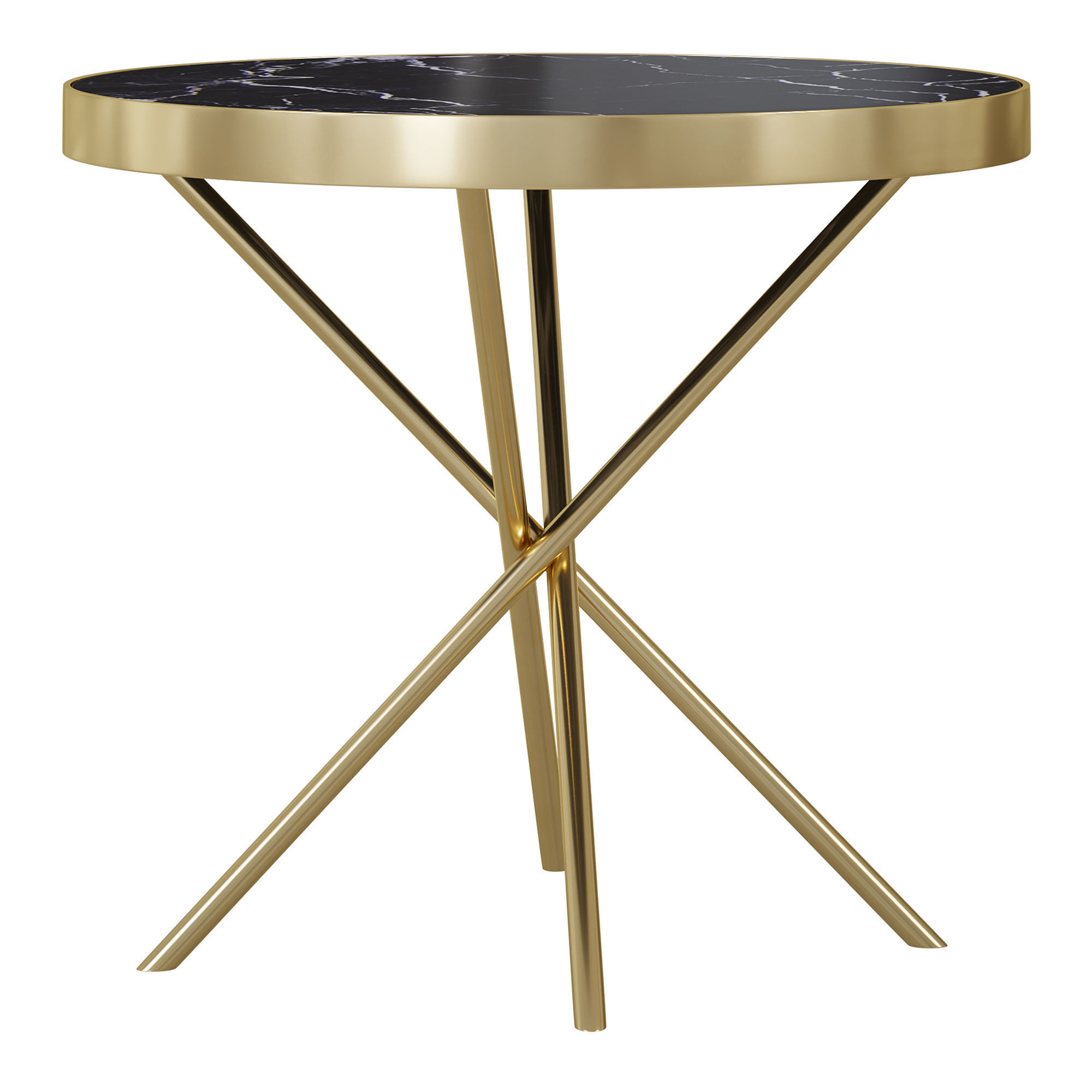 Lauren side table  3D model_1