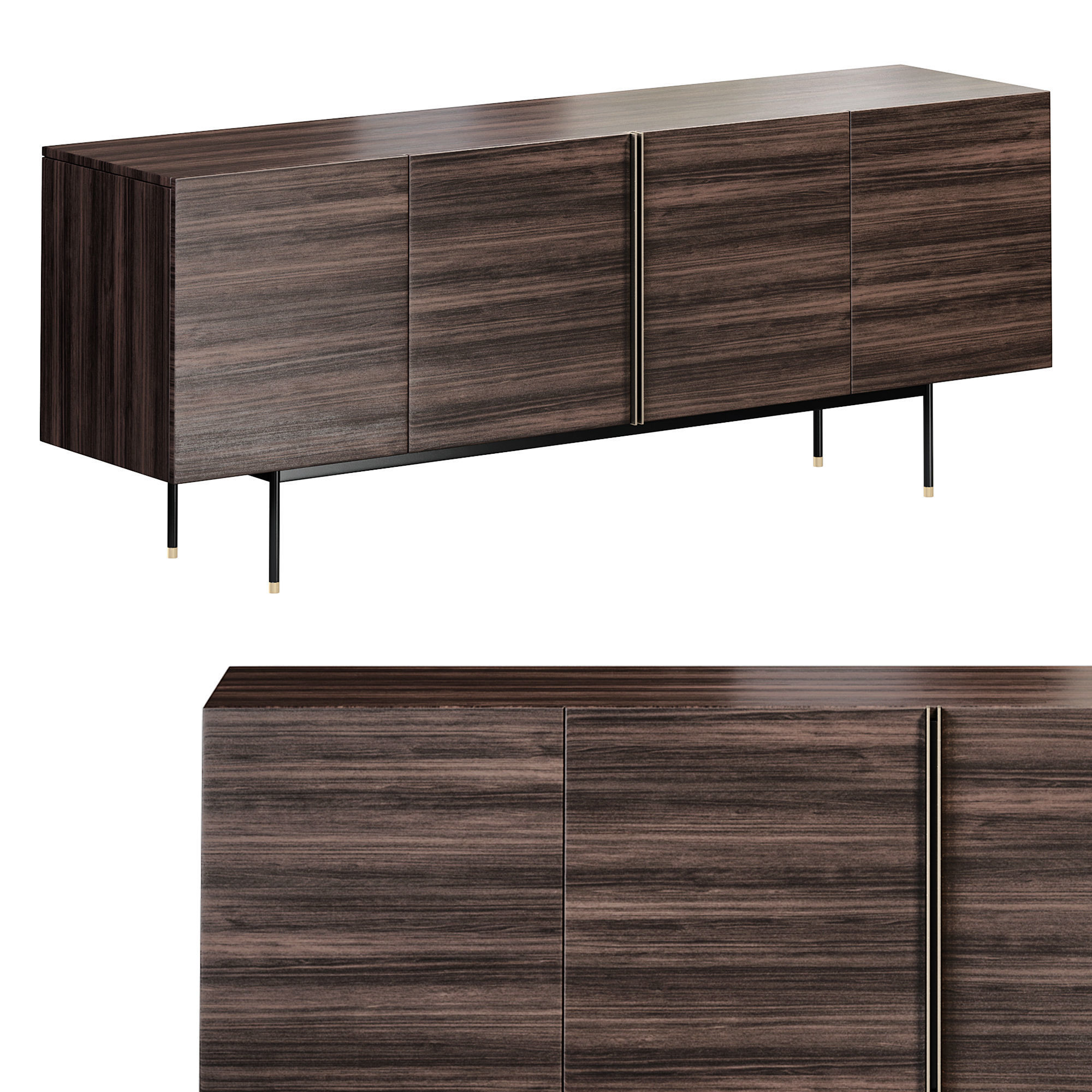 Cuba Sideboard table  3D model_1