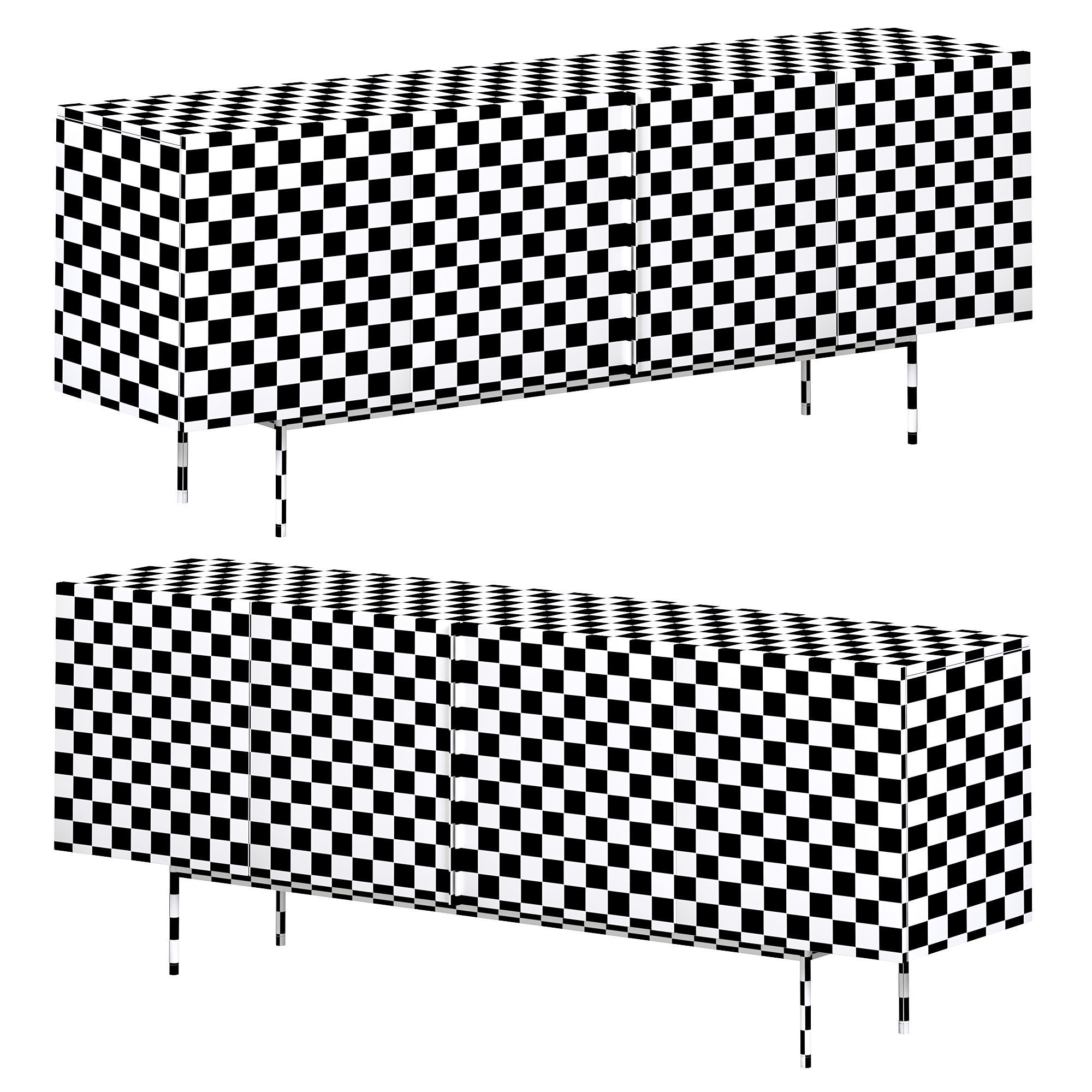 Cuba Sideboard table  3D model_3