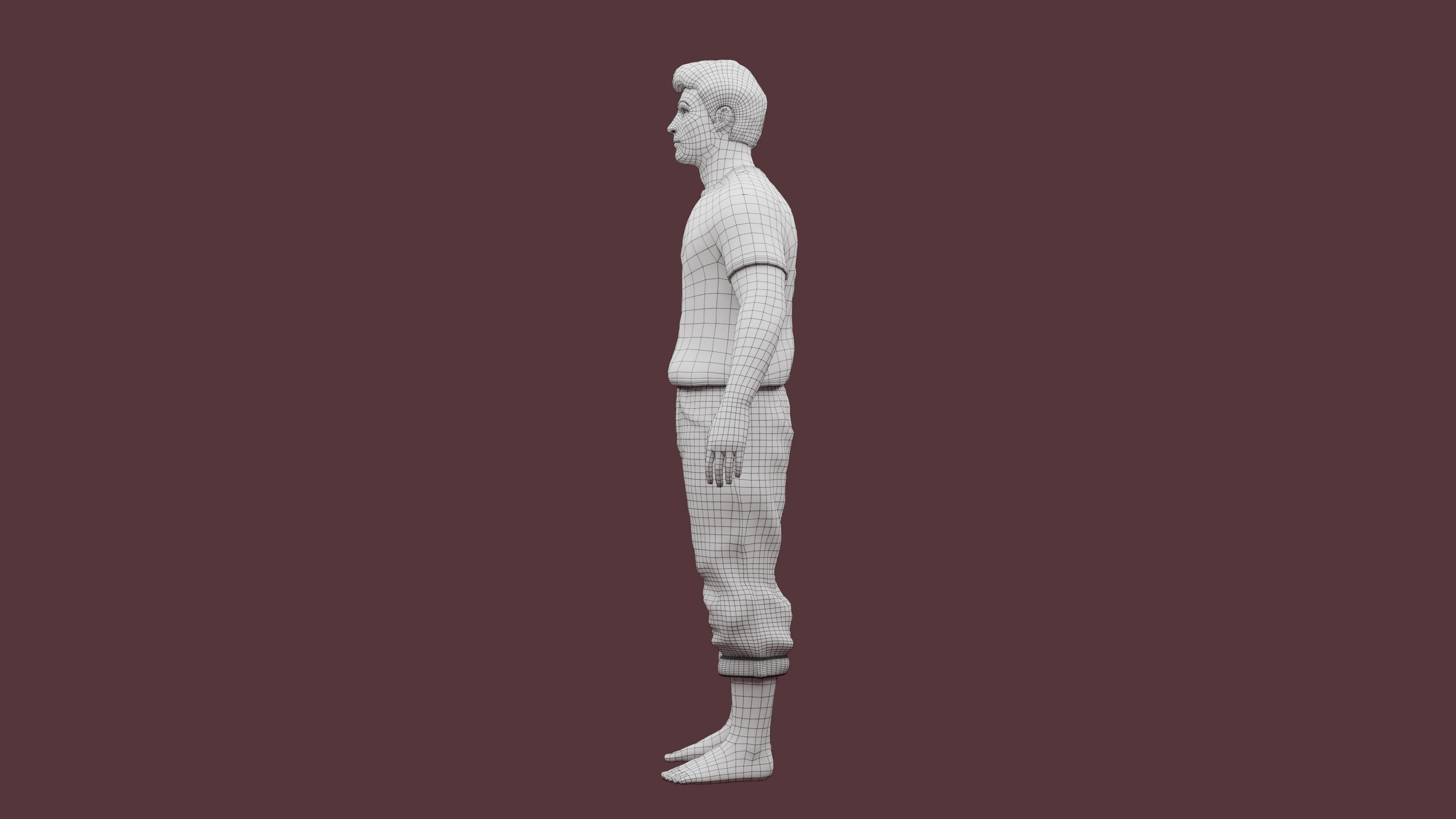Male Fashion Clothes MFC1 3D print model_6