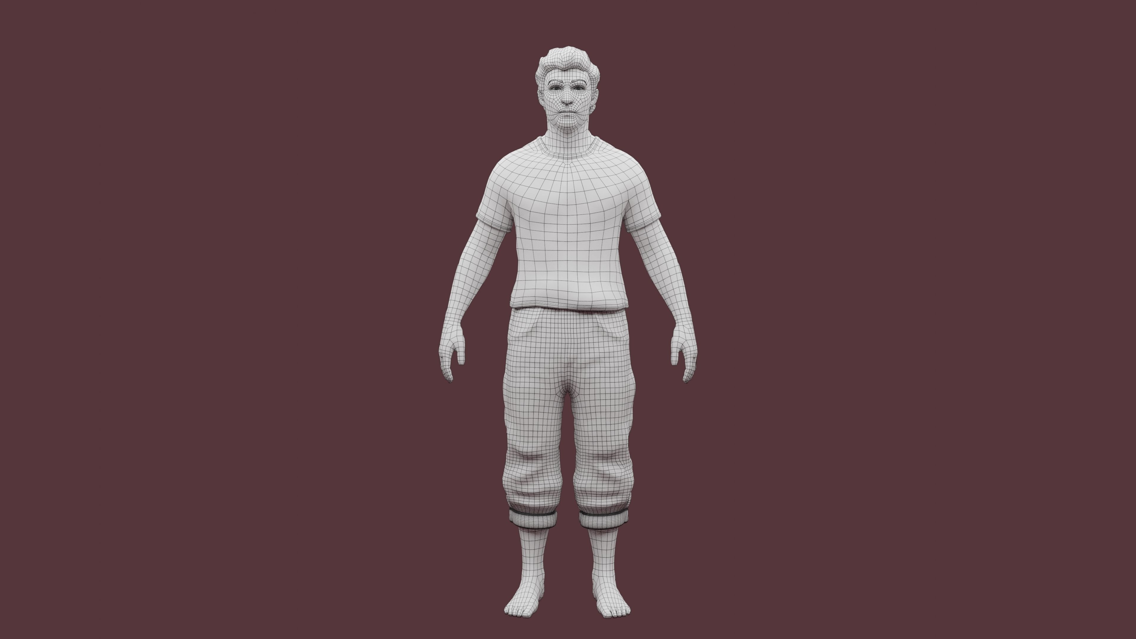 Male Fashion Clothes MFC1 3D print model_5