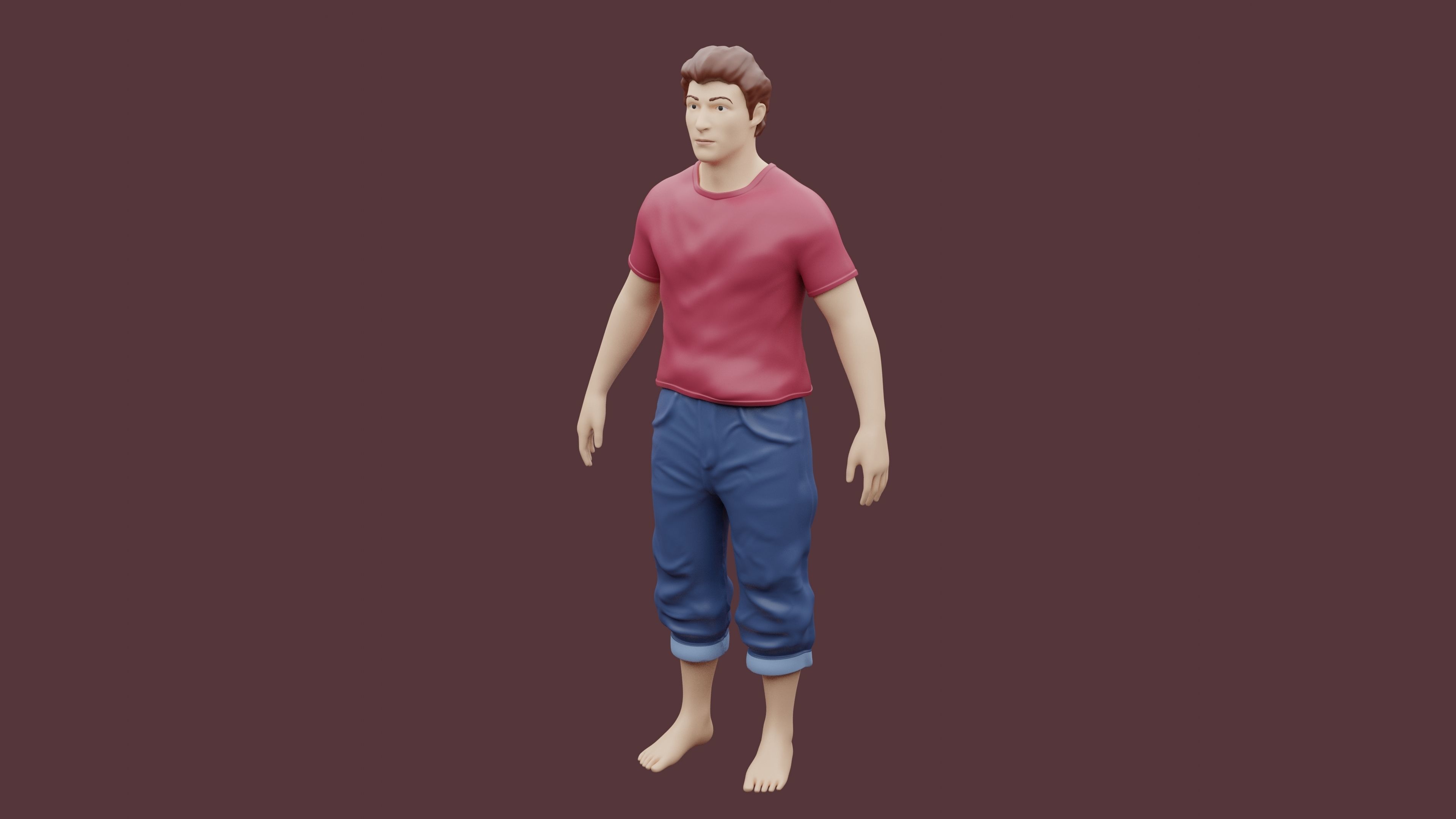 Male Fashion Clothes MFC1 3D print model_1